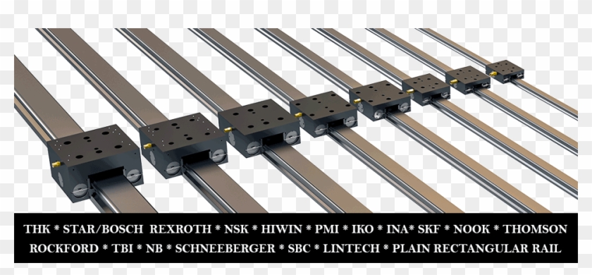 Linear Profile Guide Rail Brakes Clipart #5707752