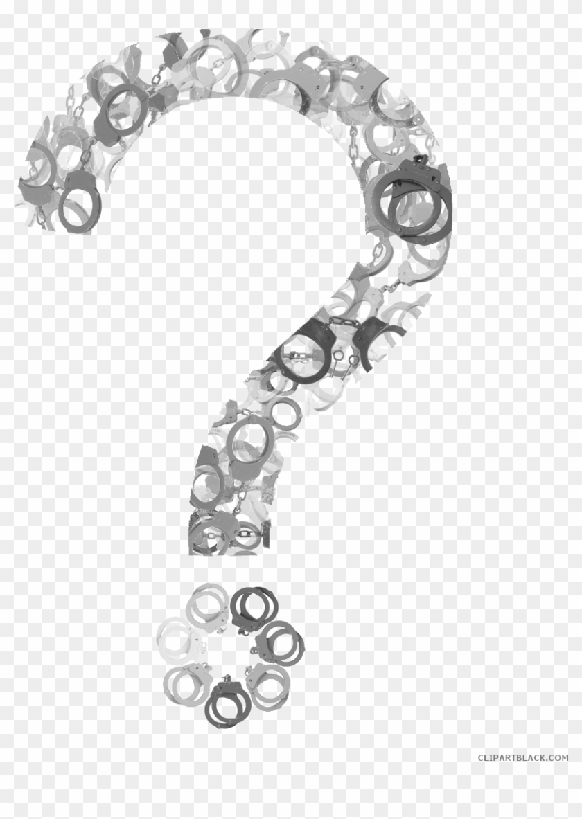 Handcuffs Tools Free Images - Clipart Powerpoint Question Mark - Png Download