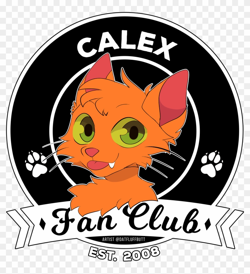 Calex Fan Club Shirt - Furry Fan Club Shirts Clipart