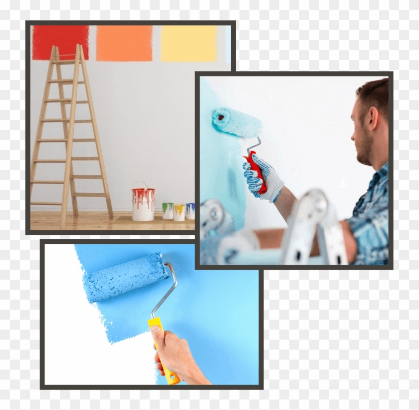 Entre Em Contato Conosco Agora Mesmo Através Do Chat - Painting And Decorating Banner Clipart #5708227