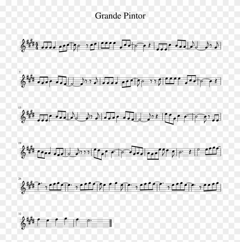 Strangers In The Night Partitura Clipart