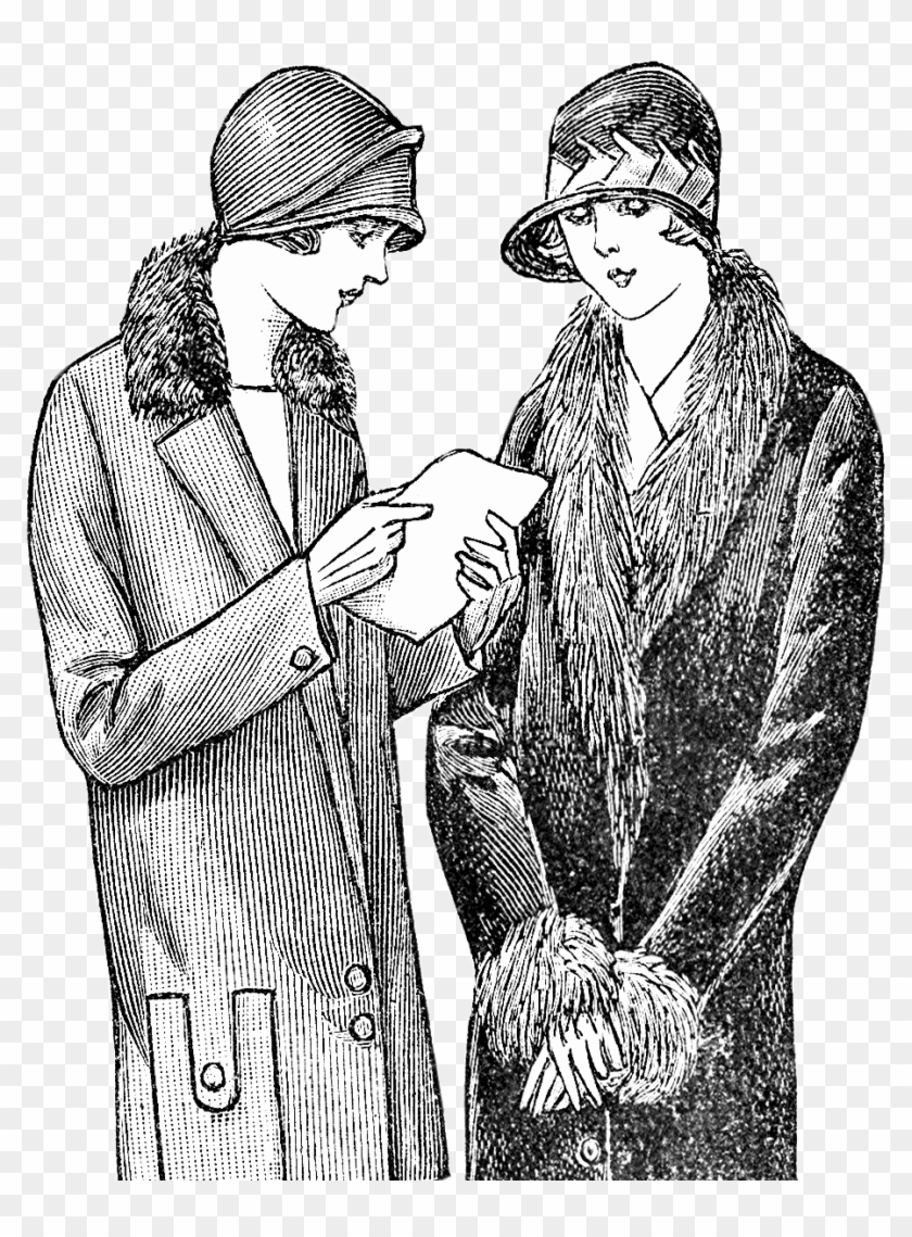 Time For Another Friday Vintage Freebie Clipart #5708306