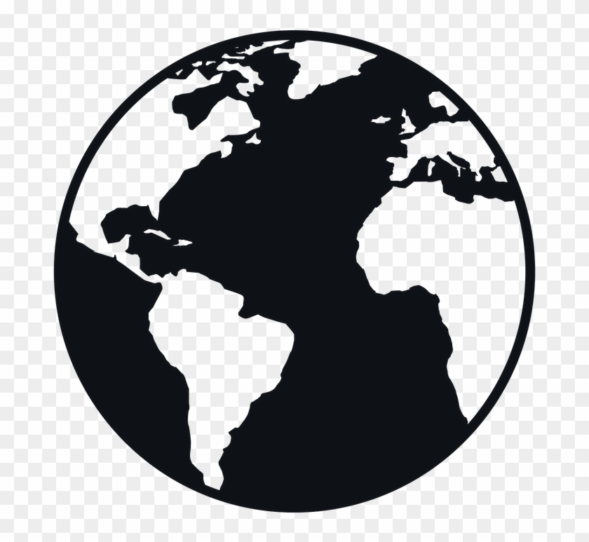 Primary And Secondary Source Analysis, Evidence-based - High Quality World Map Outline Clipart