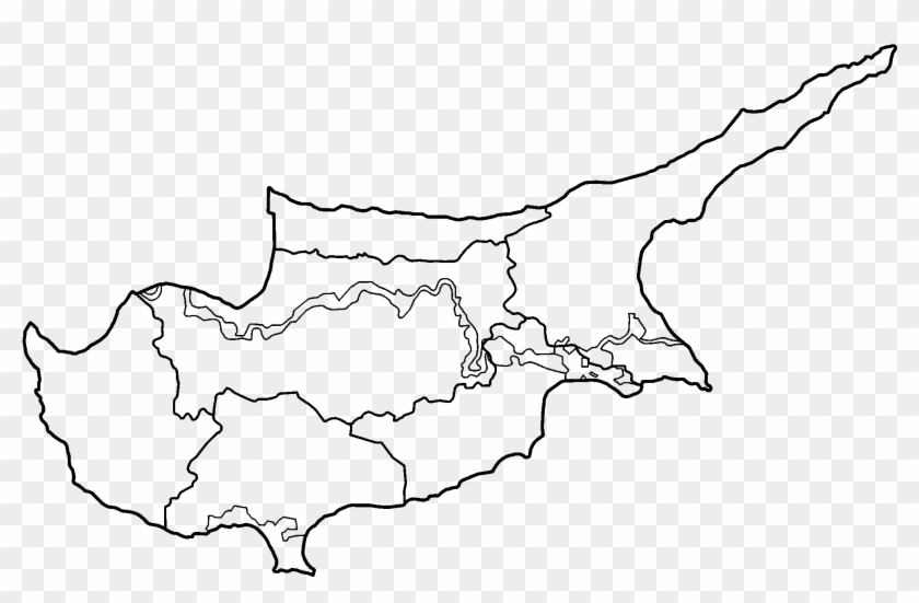 Data Lidar Indonesia Map Vector Png - Cyprus Map Districts Clipart #5708768
