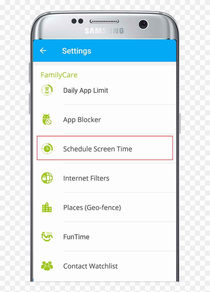 Parent App Installation Guide< - Screen Time App Samsung Clipart #5709048