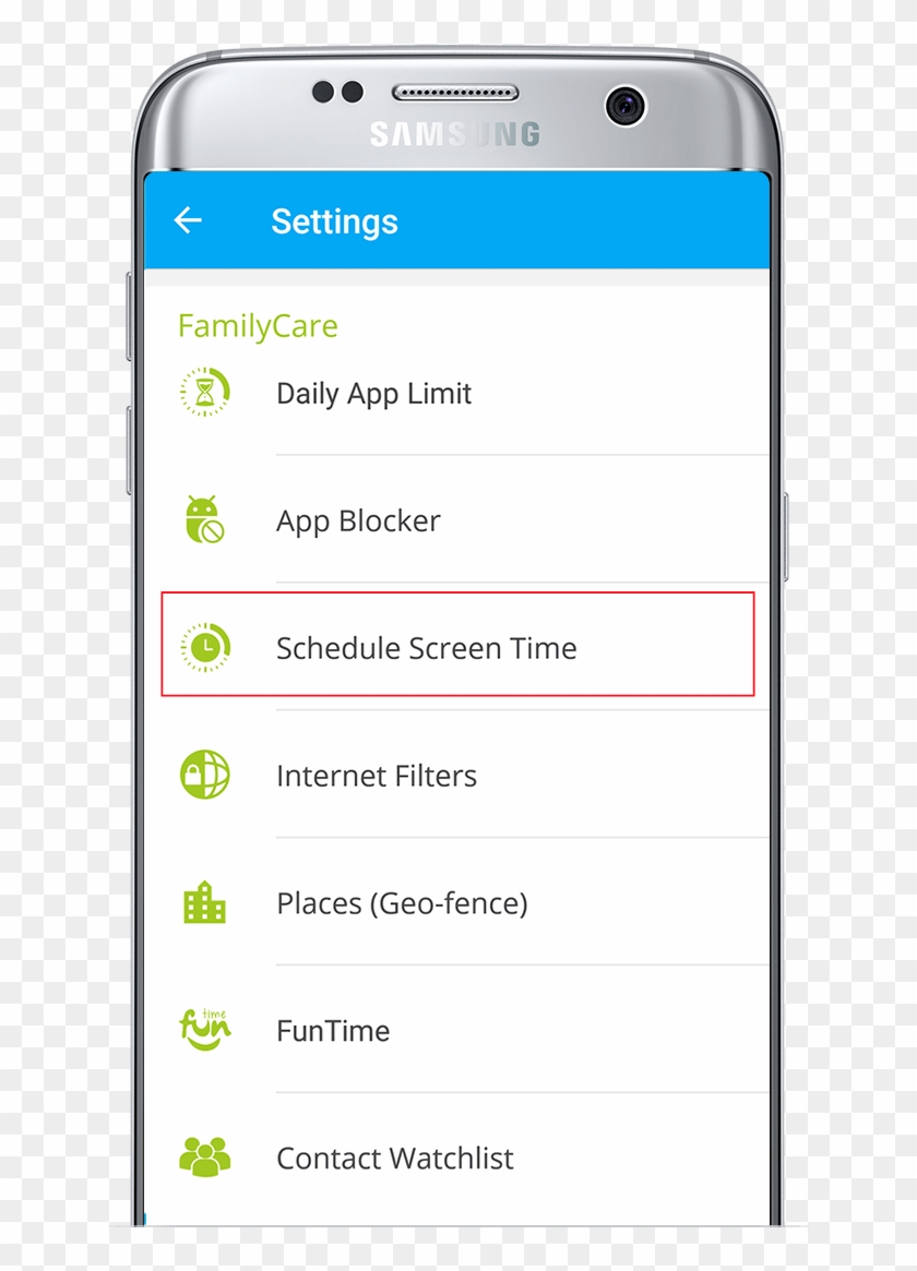 Parent App Installation Guide< - Screen Time App Samsung Clipart