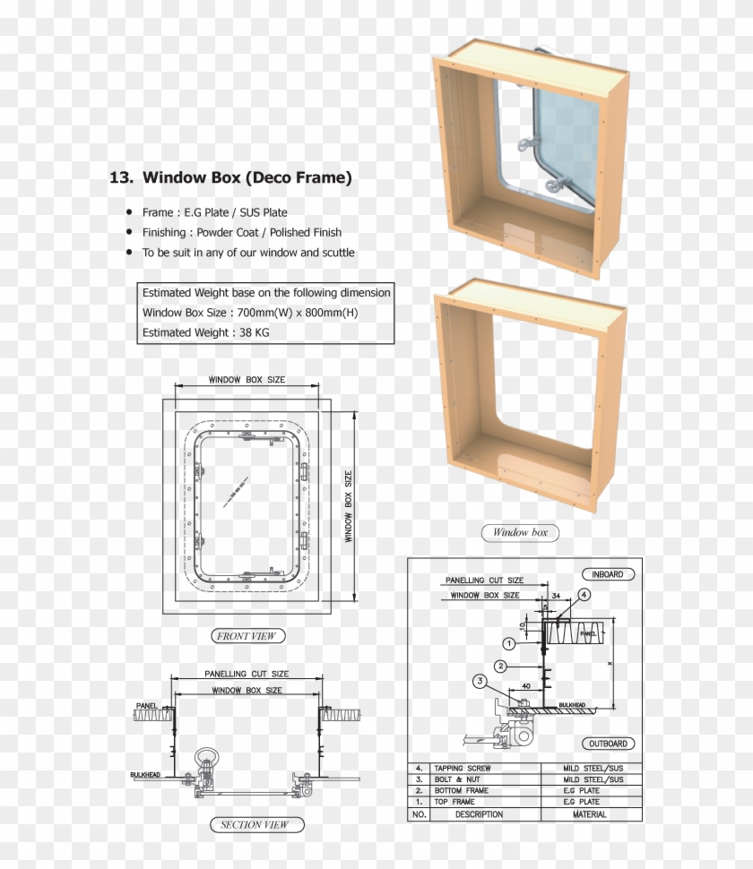 Window Box Png - Shelf Clipart