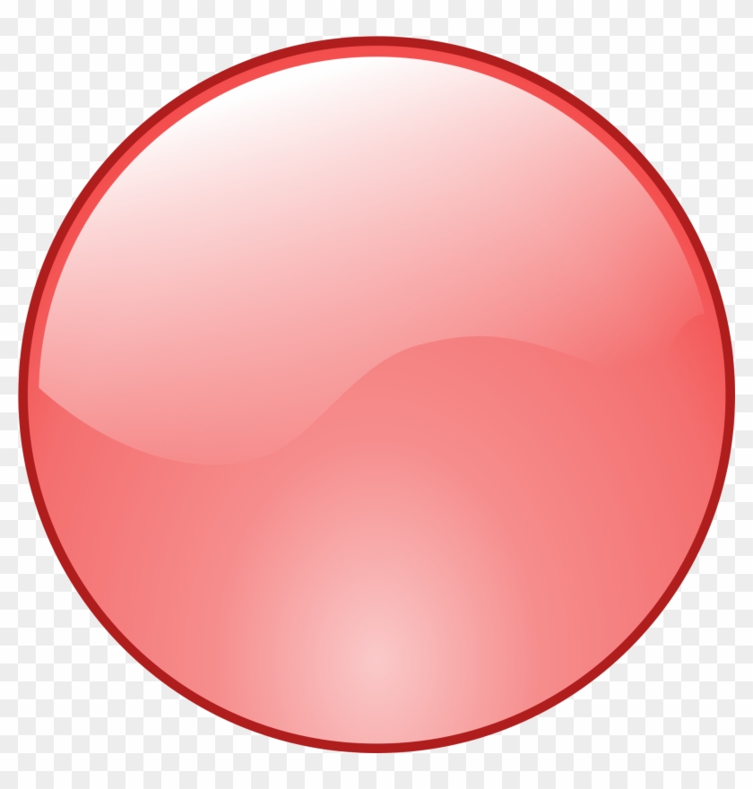 Red Button Png Clipart #5709526
