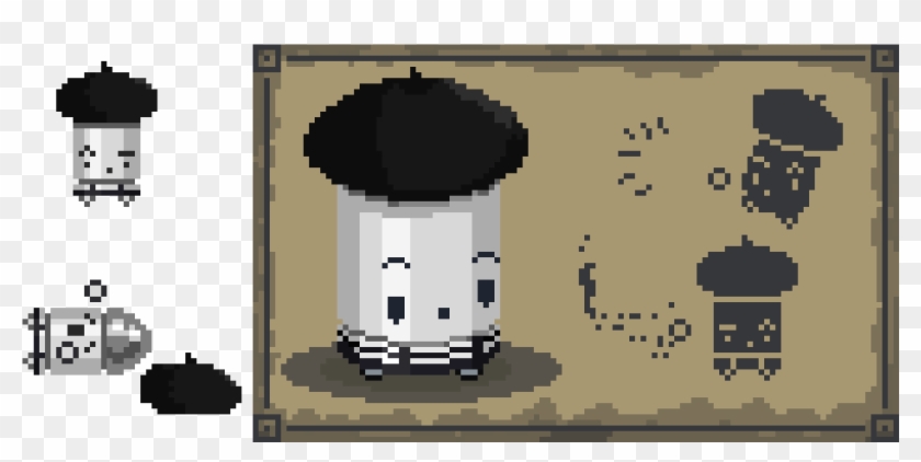 New Fan Enemy The Mime Bullet Kin - Illustration Clipart #5710574