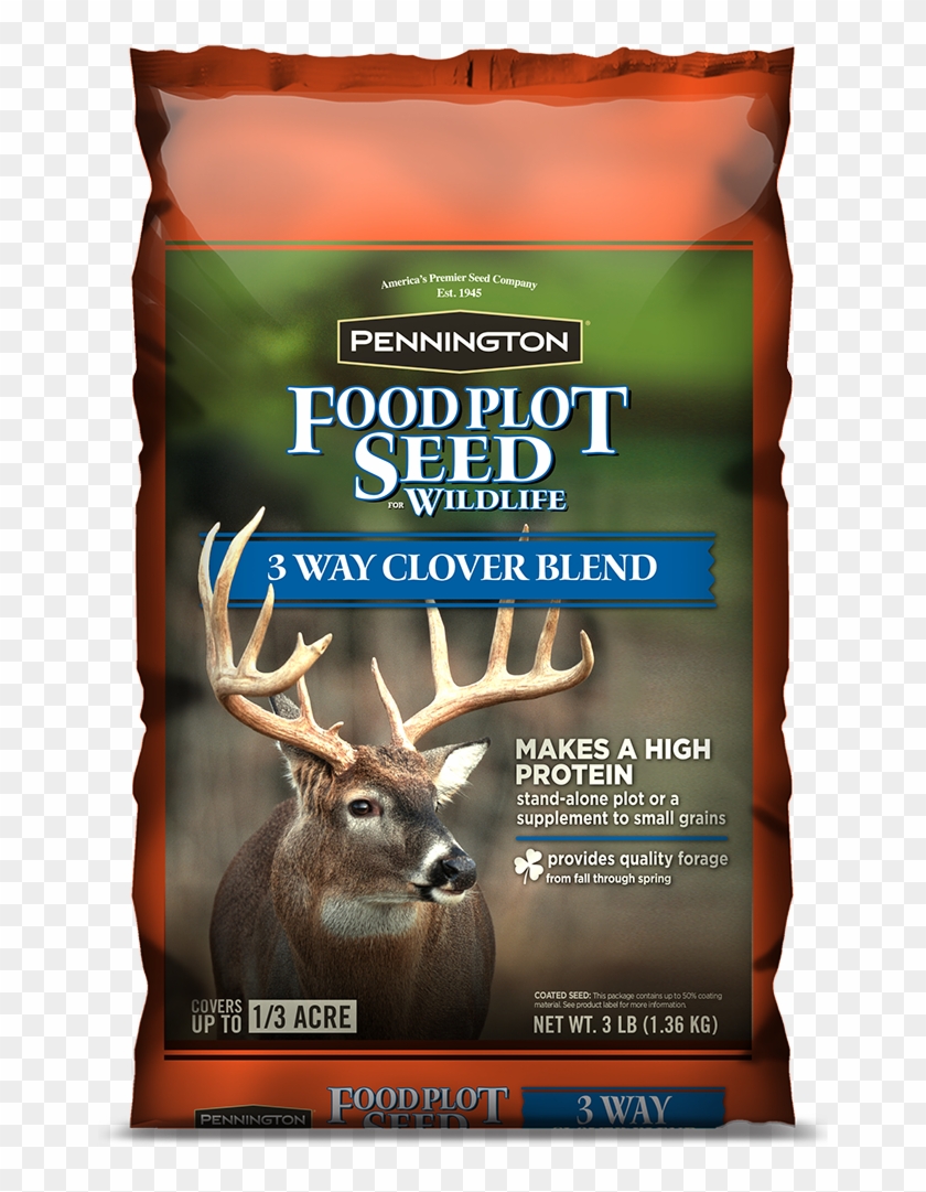 Food Plot Seed For Wildlife 3 Way Clover Blend - Seed Clipart #5710633
