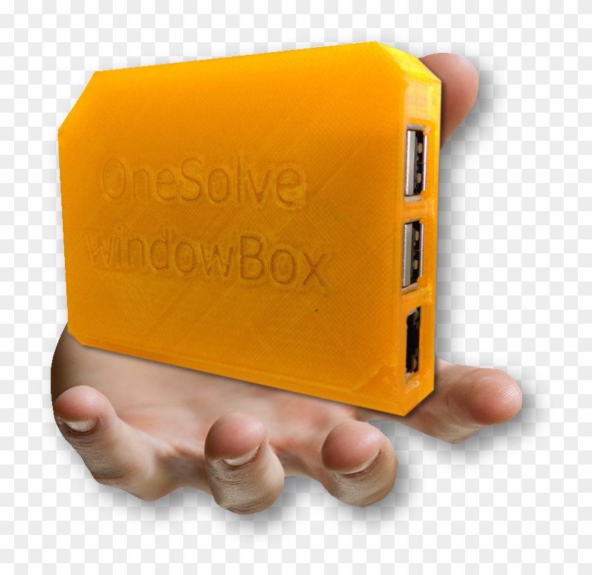 Onesolve Windowbox On Hand - Tan Clipart