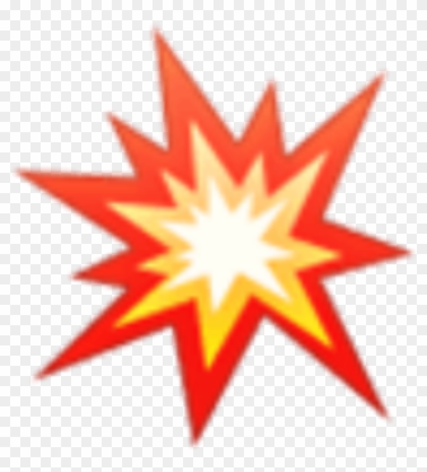 Boom Explosion Collision Emoji 💥 Sticker By K - Emoji Whatsapp Explosão Clipart