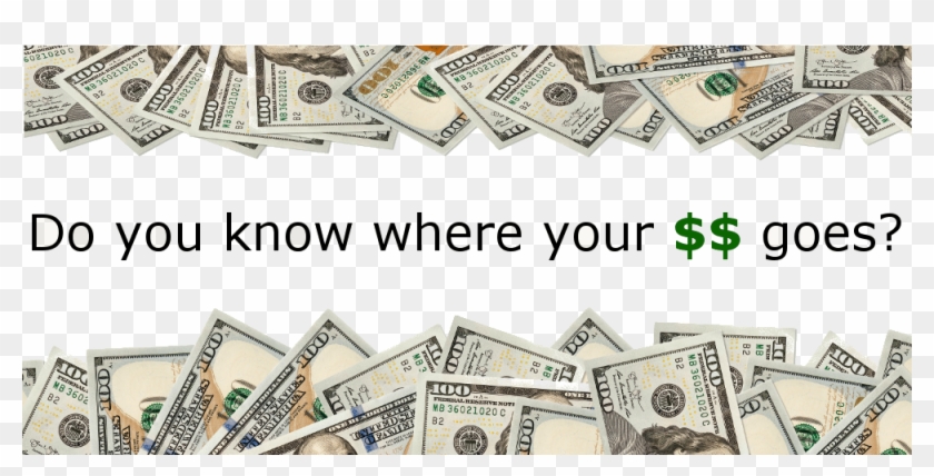 10 Dollar Bill Png - 100 Us Dollar Clipart #5711214