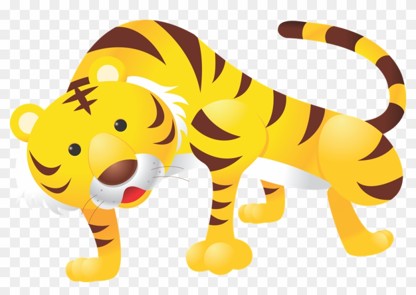 Categories Of You Can Use This Tiger - Public Domain Cartoon Tiger Clipart #5711311