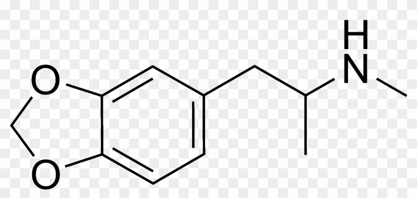 File - Mdma - Mdma Structure Clipart