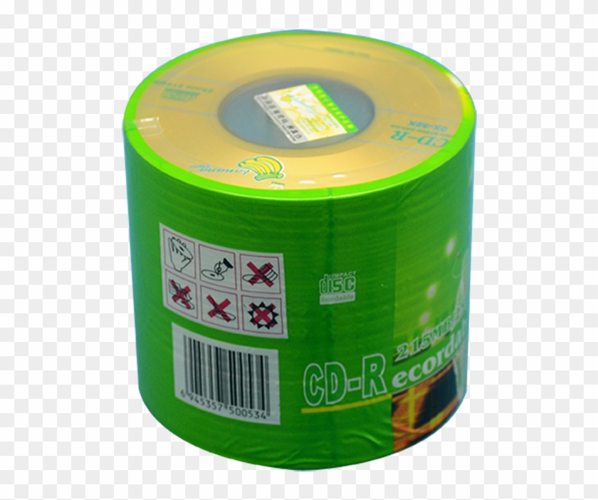 Banana 3 Inch Cd R Disc 8cm Small Cd 2x 32x Cd Blank - Label Clipart