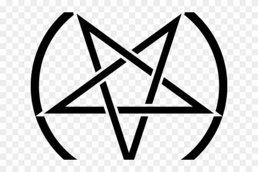 Pentagram Clipart Occult - Satan Symbol Png Transparent Png #5711920