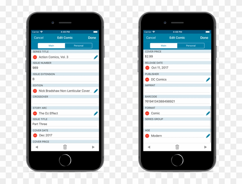 Because Of The New Fields The App Needs To Perform - Iphone Clipart