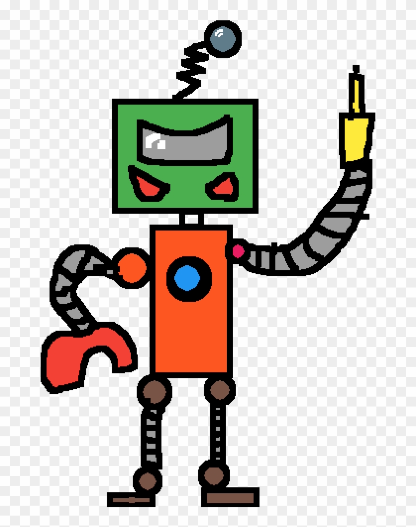Tord's New Giant Robot Clipart #5712480