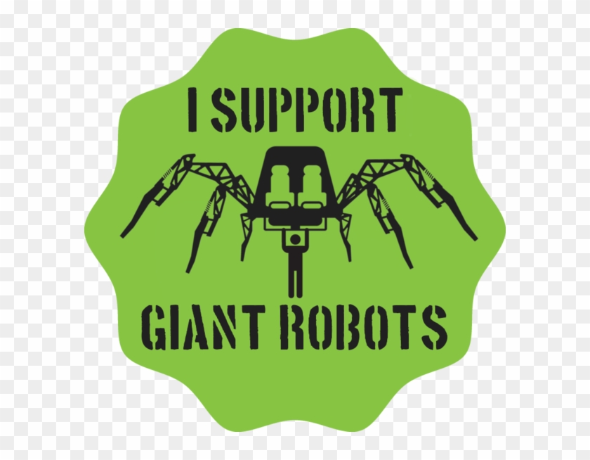 We Would Love A Ride On This Giant Robot What A Cool - Hexapod Logo Clipart #5712653