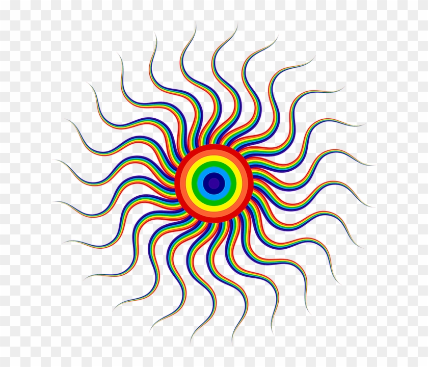 Trippy Mandalas Art Clipart #5712711