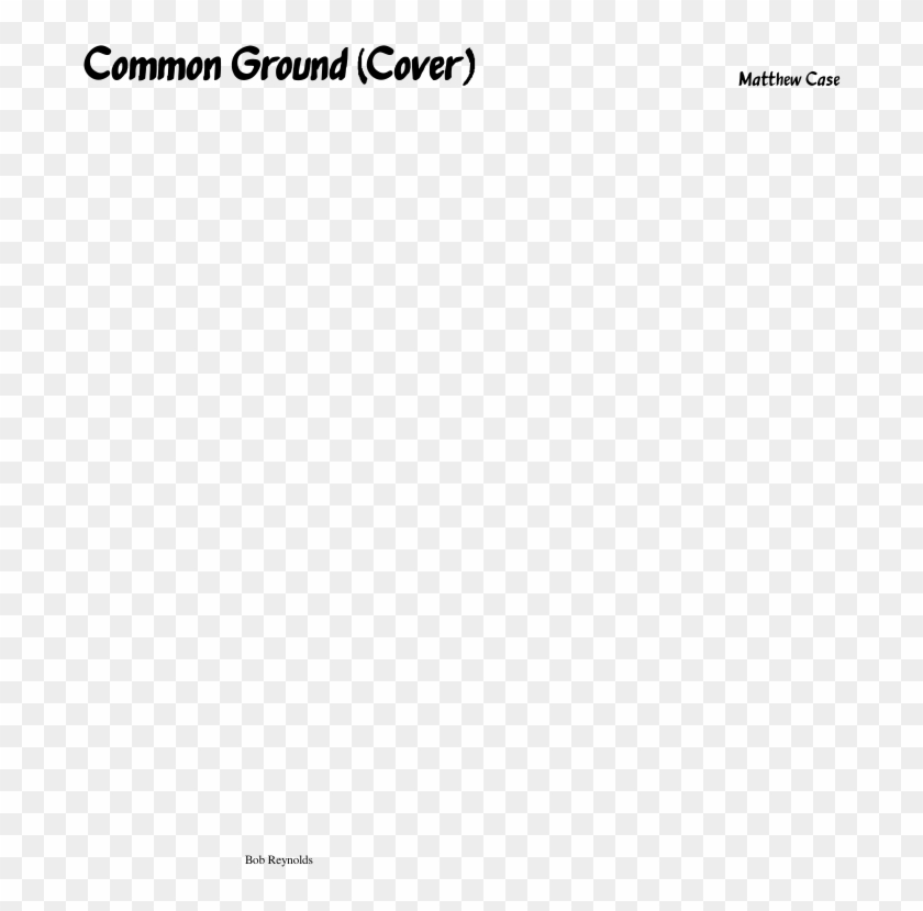 Common Ground Sheet Music Composed By Matthew Case - Black Cinematic Bars 1920x1080 Png Clipart
