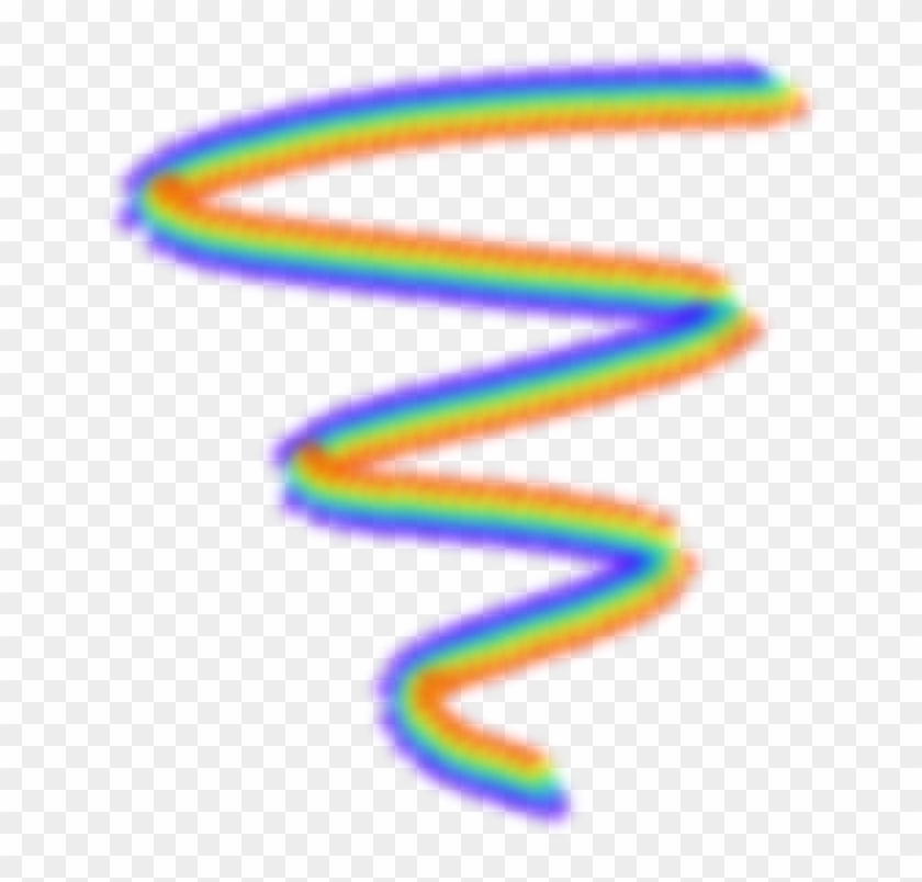 #rainbow #rainbowspiral #spiral #neonspiral #swirl - Graphics Clipart #5712961