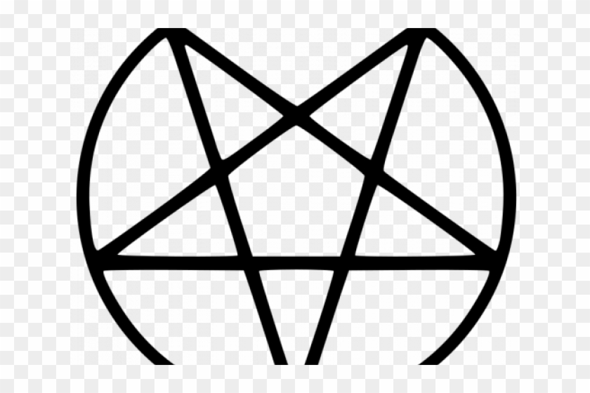 Clipart Of The Day - Satanic Pentagram Png Transparent Png #5712990