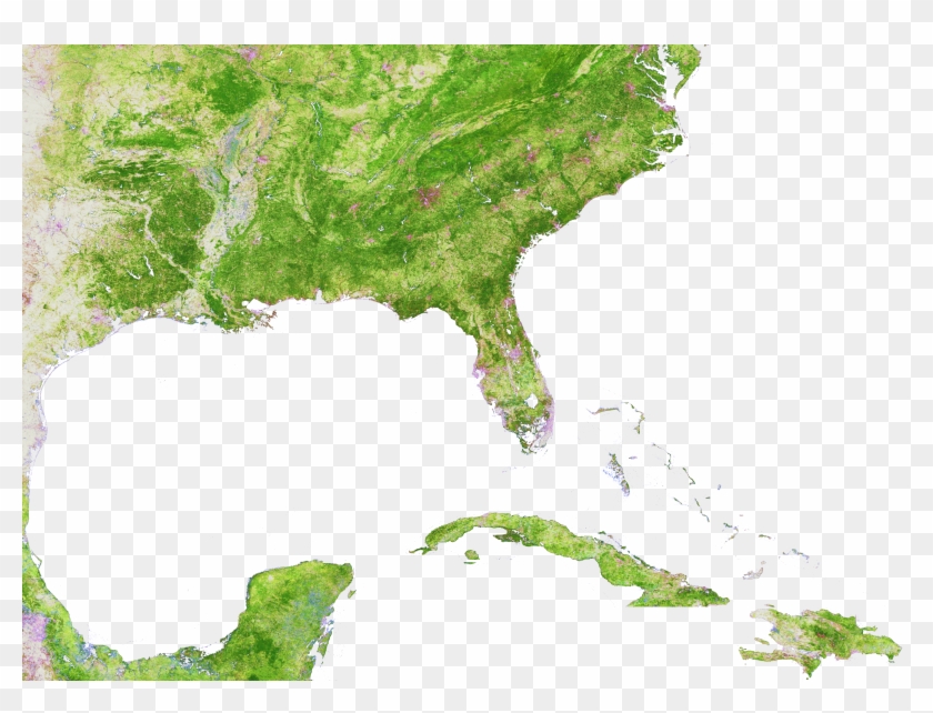 500m Resolution Ground Cover - Map Clipart #5713157