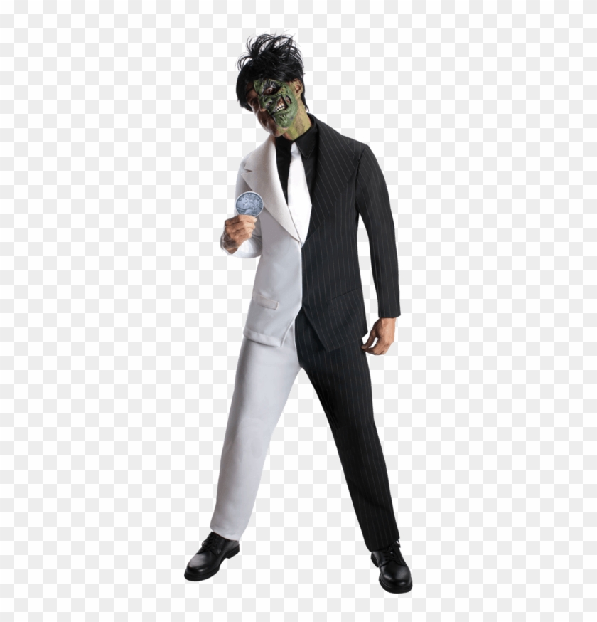 Adult Harvey Dent Two-face Costume - Batman Villains Fancy Dress Clipart #5713804