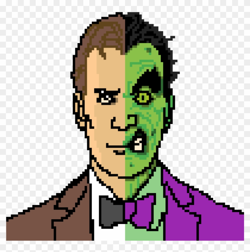 Dc´s Two Face - Cartoon Clipart #5713820