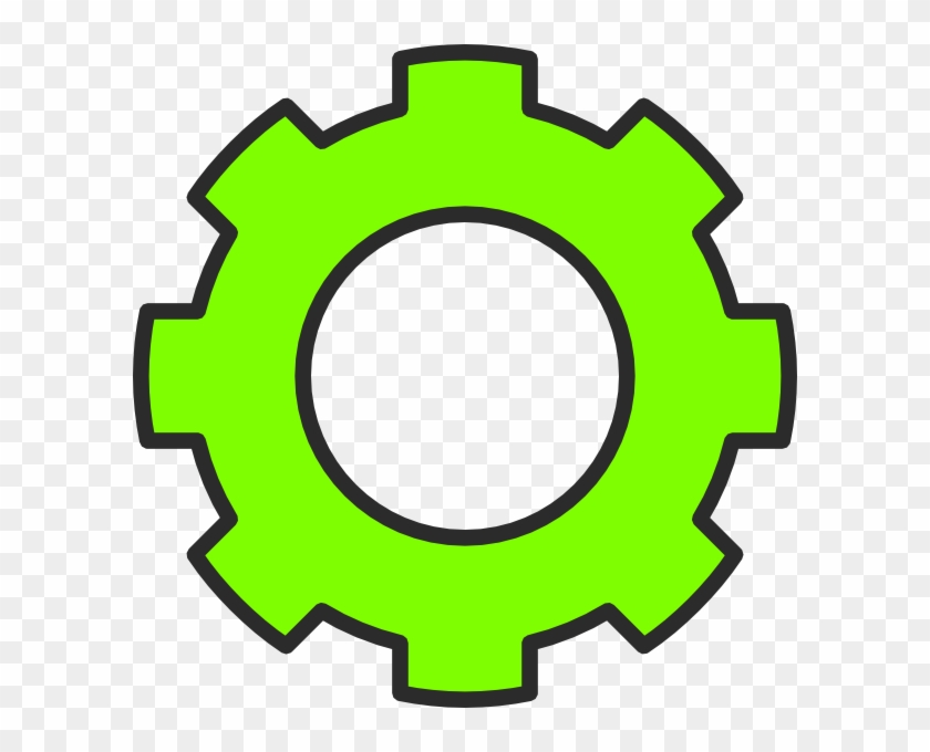 Green Gears Imagination Movers - Cog Clipart - Png Download #5713827