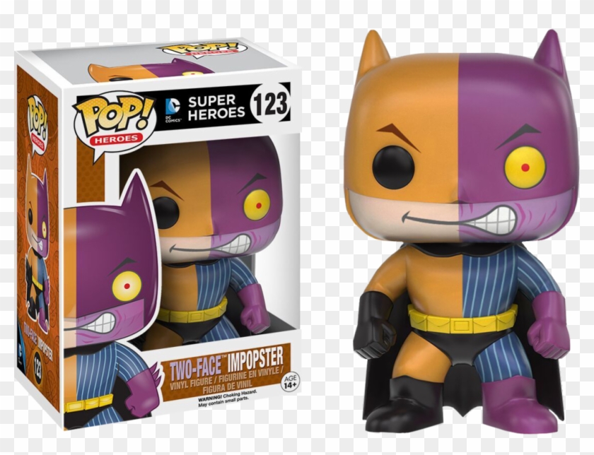 Two-face Impopster - Funko Pop Batman Two Face Clipart #5714491