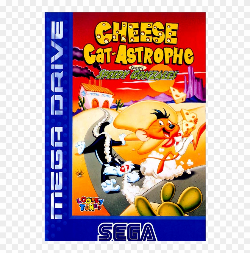 Cheese Cat Astrophe Starring Speedy Gonzales Clipart #5714494