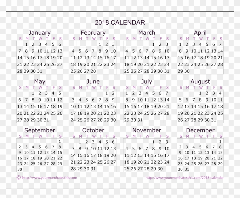 Templates Hub October - 2018 Calendar Tumblr Printable Clipart