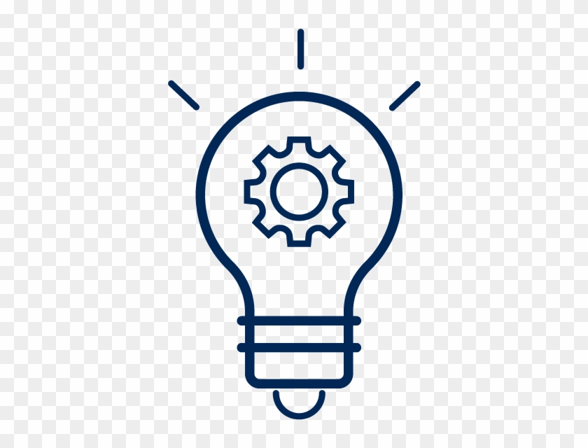 Lightbulb Outline - Config Icon Clipart #5714803