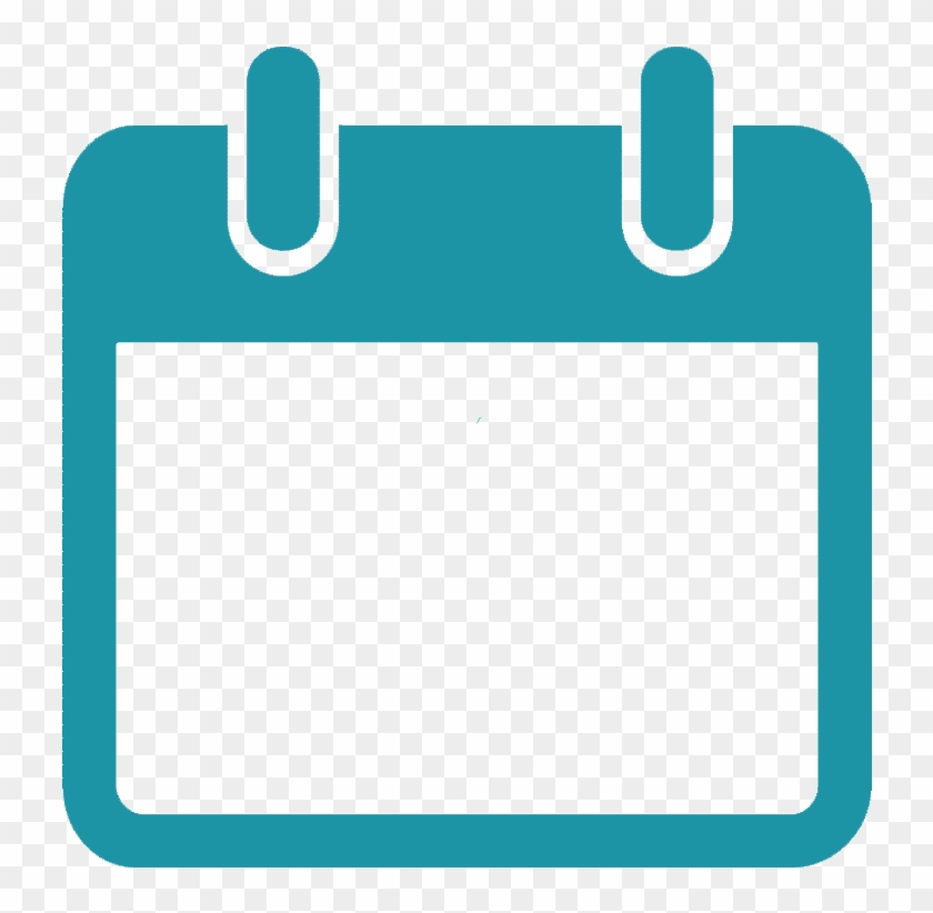 Calendar Vector Png 1 Copie - Electric Blue Clipart #5714837