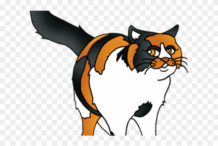 Calico Cat Clip Art - Png Download