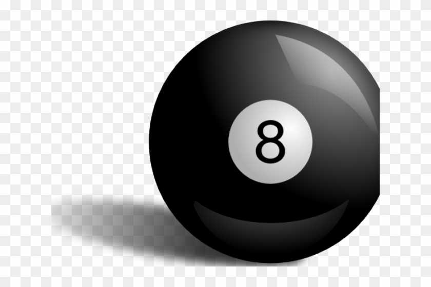 Billiard Ball Clipart Animated - Billiard Ball Png Transparent Png