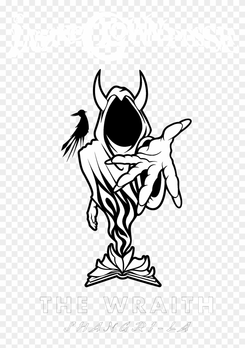 Insane Clown Posse Logo Black And White - Insane Clown Posse Wraith Clipart #5715352
