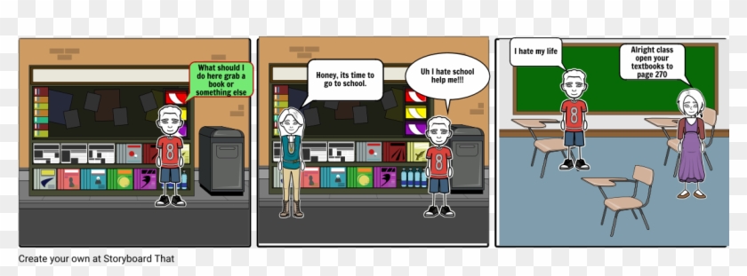 Why I School Insane - Cartoon Clipart