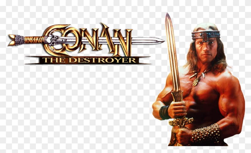 Conan The Destroyer Image - Conan The Barbarian Logo Clipart