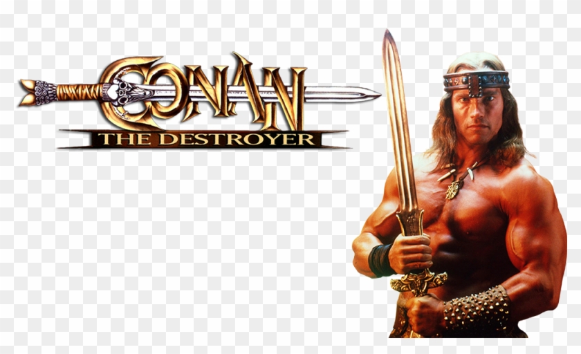 Conan The Destroyer Image - Conan The Barbarian Logo Clipart #5715834