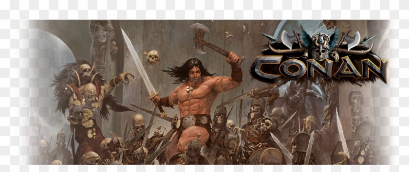 First Scenario Expansion For The Conan Board Game - Conan Board Game Clipart