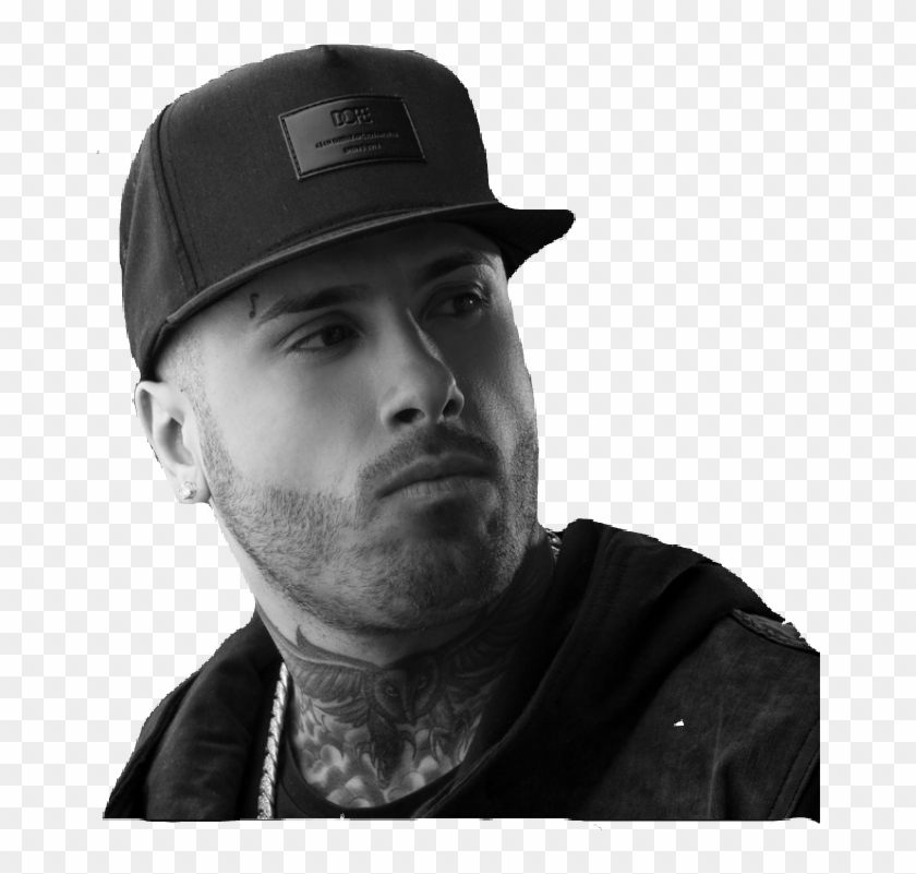 #nickyjam - Nicky Jam Black And White Clipart #5716225