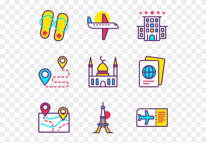 Bag Icons Free - Png Free Vector Trip Clipart #5716359