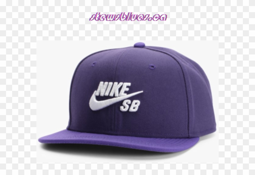 Mens Nike Sb Icon Snapback Cap Ink/purple/black - Nike Clipart #5716463