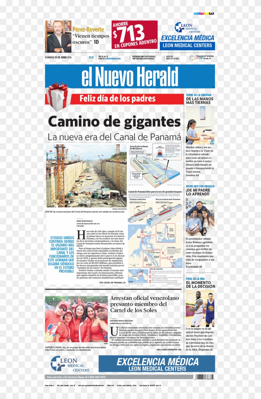 ¡buenos Días Y Feliz Día Del Padre Compartimos Nuestra - Nuevo Herald Clipart