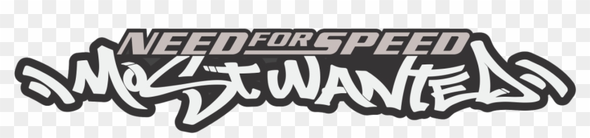 Nfs Most Wanted Logo Vector - Logo Need For Speed Most Wanted Png Clipart