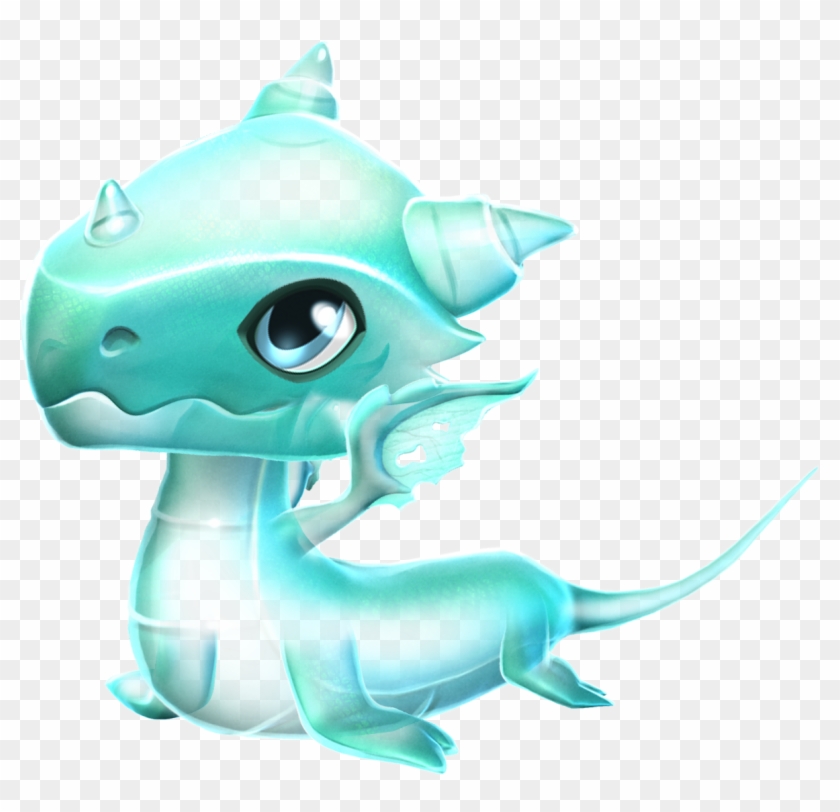 Ghost Dragon Baby - Ghost Dragon Png Clipart #5716913